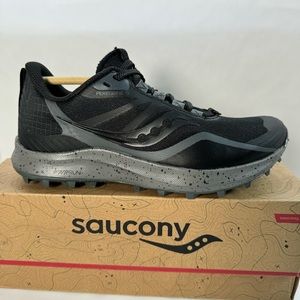 Saucony Peregrine 12 Black Running Shoes S10737-05 Women’s Size 7